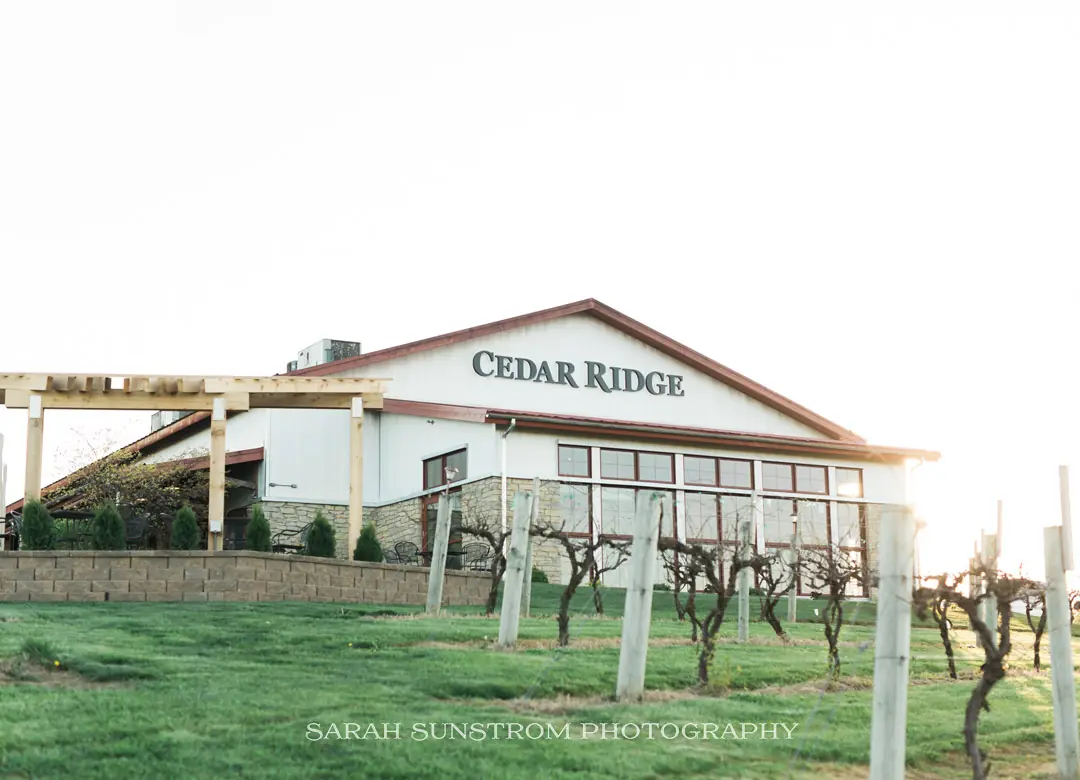 The winery on its hilltop