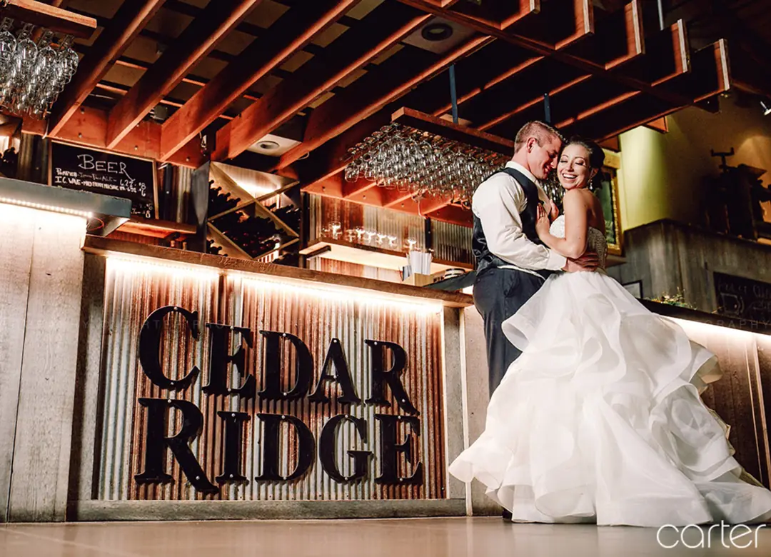 The Cedar Ridge bar