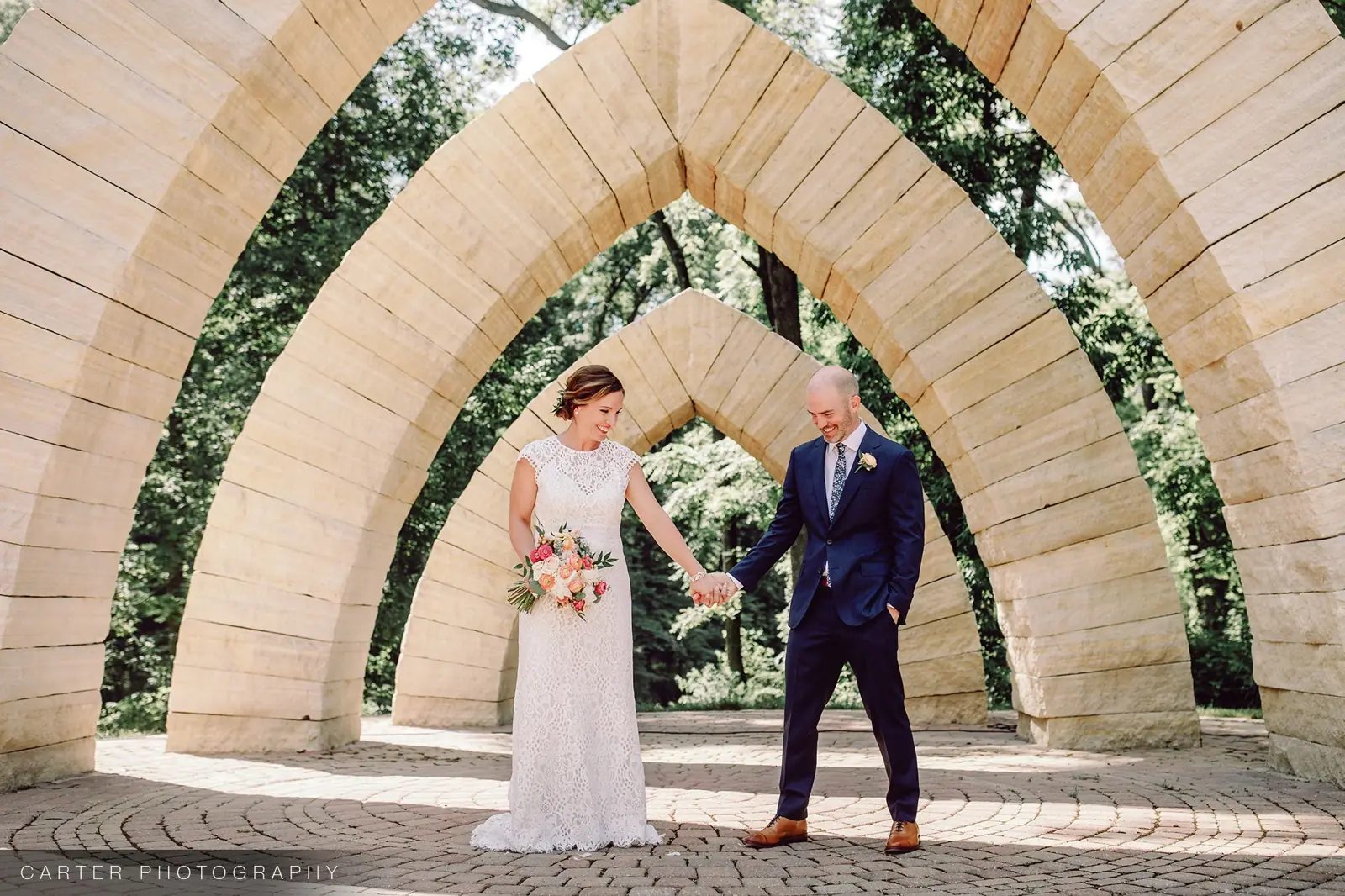 Portraits in the arches