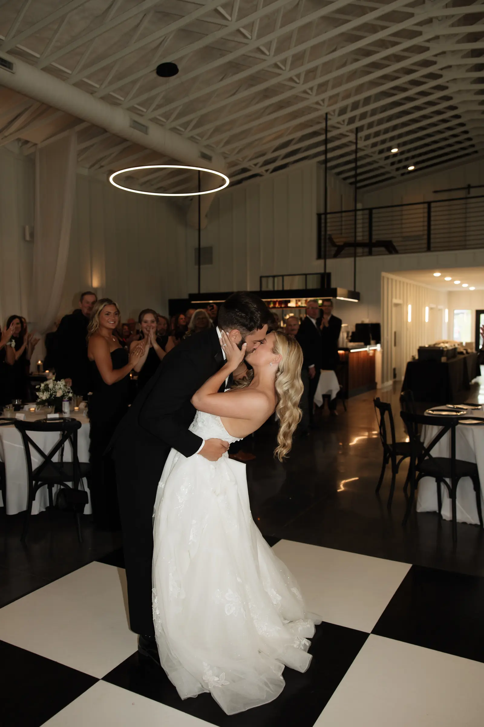 A first dance in the hall