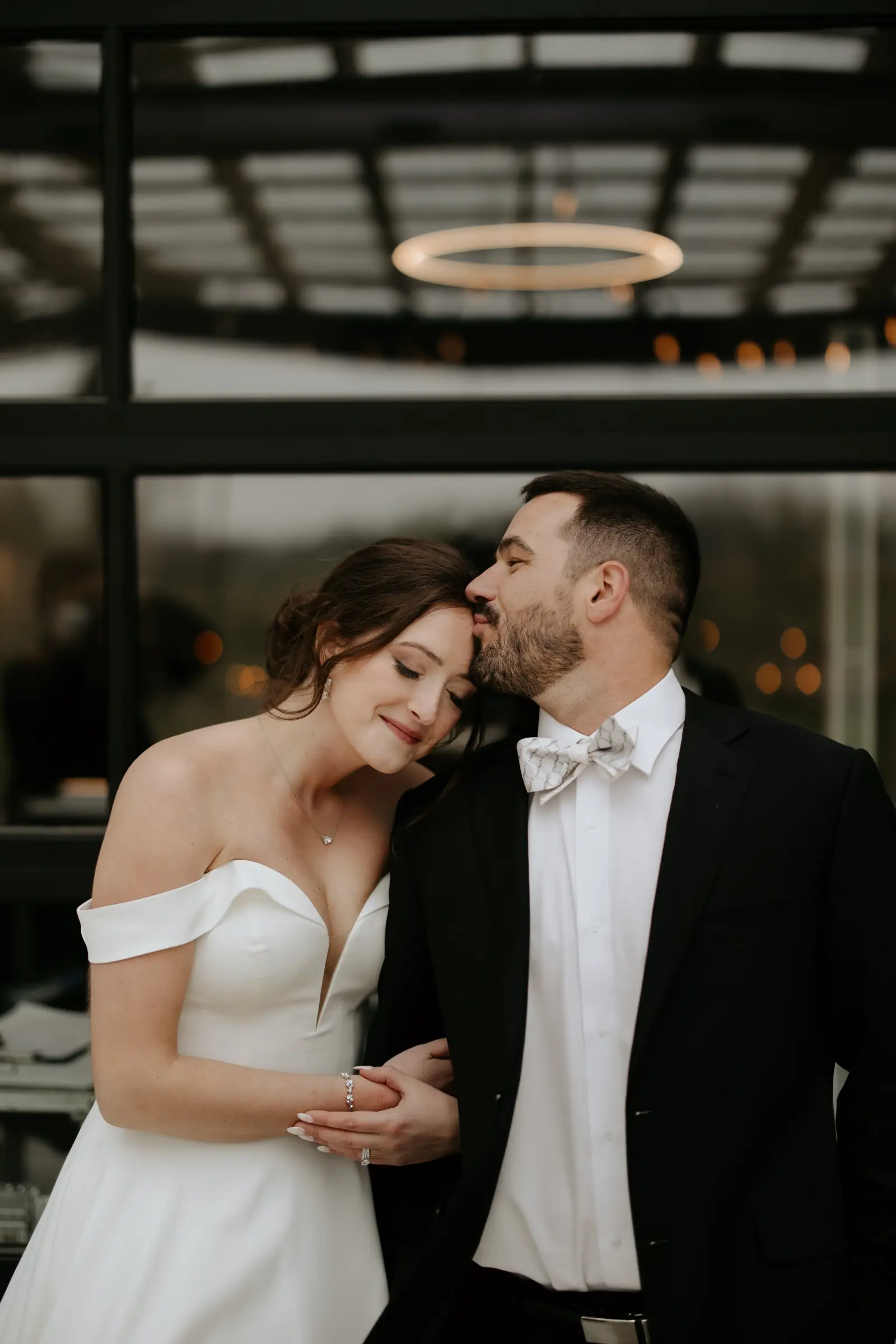 Evening portraits by the windows